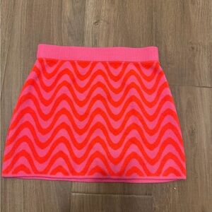 H&M Pink & orange neon skirt.